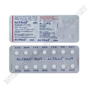ALTRAZ 1MG-ANASTROZOLE 1MG (Generic Arimidex)