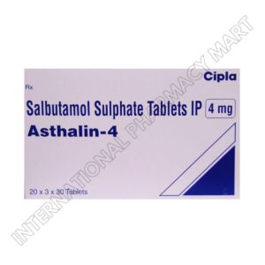 ASTHALIN 4MG-SALBUTAMOL 4MG (Albuterol)