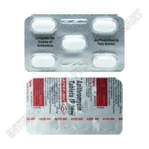 AZEE 500MG-AZITHROMYCIN 500MG (Generic Zithromax)