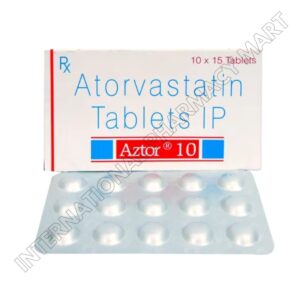 AZTOR 10MG-ATORVASTATIN 10MG (Generic Lipitor)