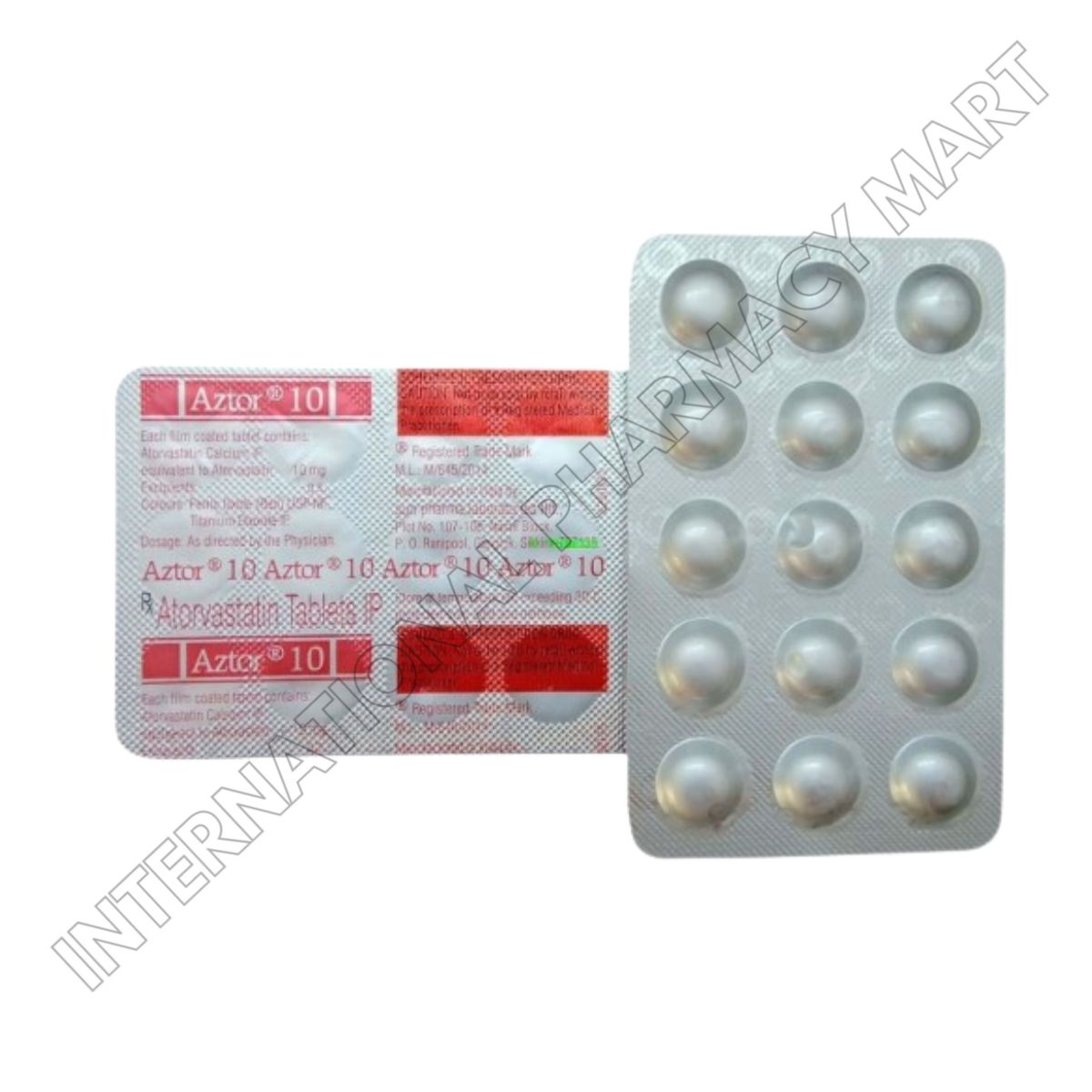 AZTOR 10MG-ATORVASTATIN 10MG (Generic Lipitor) - Image 2