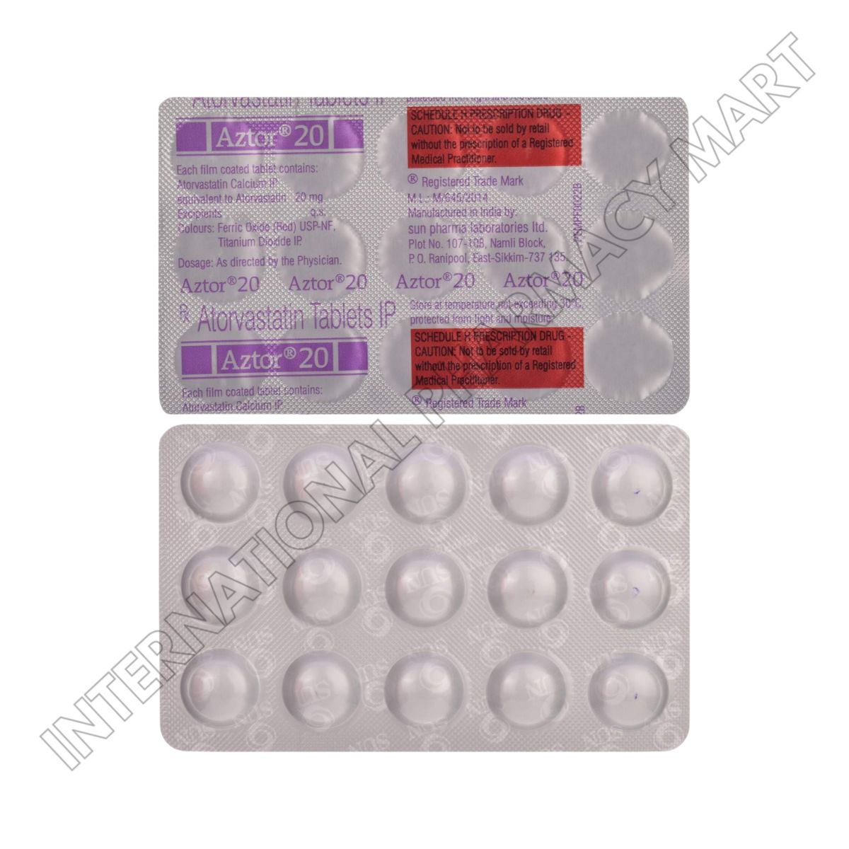 AZTOR 20MG-ATORVASTATIN 20MG (Generic Lipitor) - Image 2