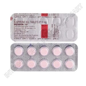 BUSPIN 10MG-BUSPIRONE 10MG (Generic Buspar)