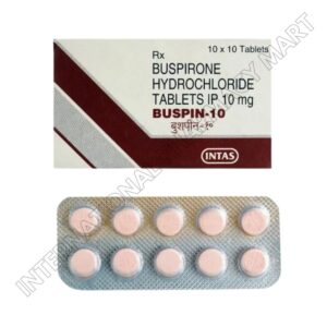 BUSPIN 10MG-BUSPIRONE 10MG (Generic Buspar)