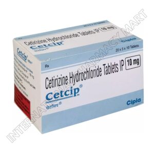 CETCIP 10MG-CETIRIZINE 10MG (Generic Zyrtec)
