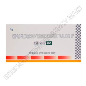 CIFRAN 500MG-CIPROFLOXACIN 500MG (Generic Cipro)