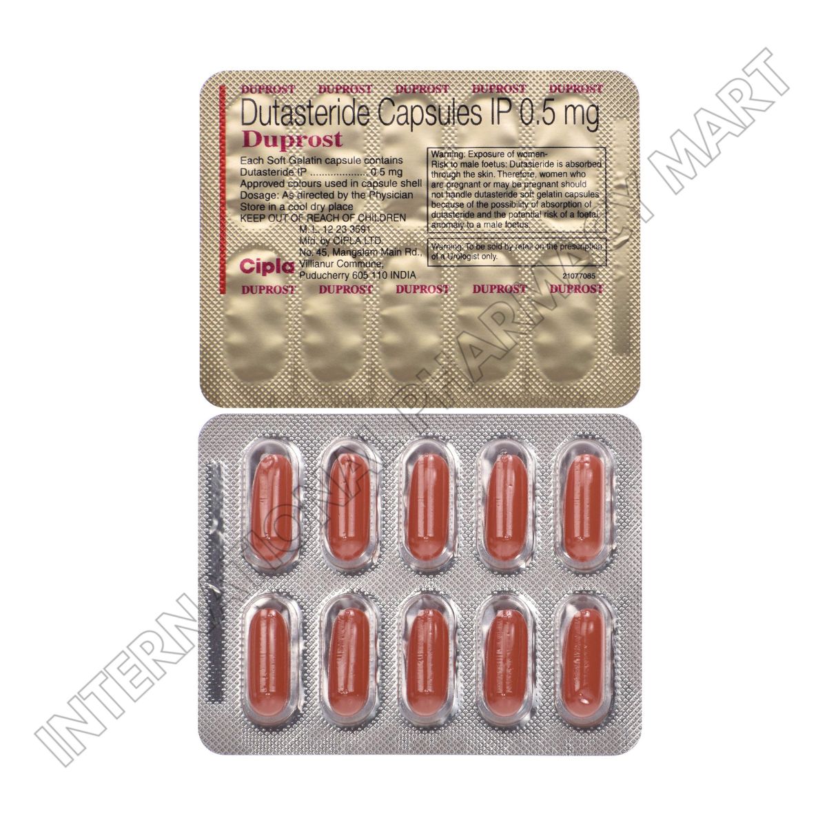 DUPROST 0.5MG-DUTASTERIDE 0.5MG (Generic Avodart) - Image 2