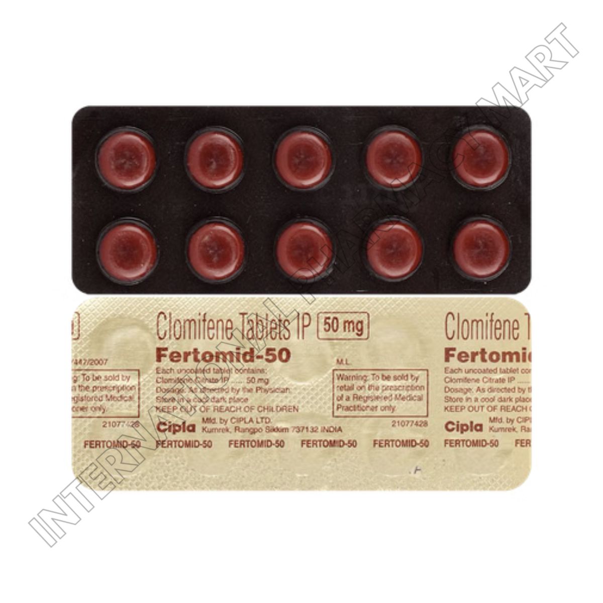 FERTOMID 50MG-CLOMIPHENE 50MG (Clomid)
