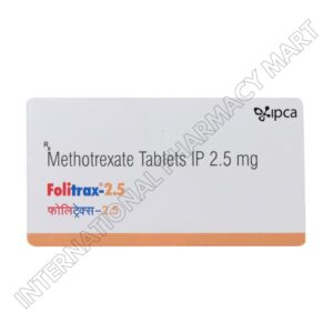 FOLITRAX 2.5MG-METHOTREXATE 2.5MG (Generic Rheumatrex)
