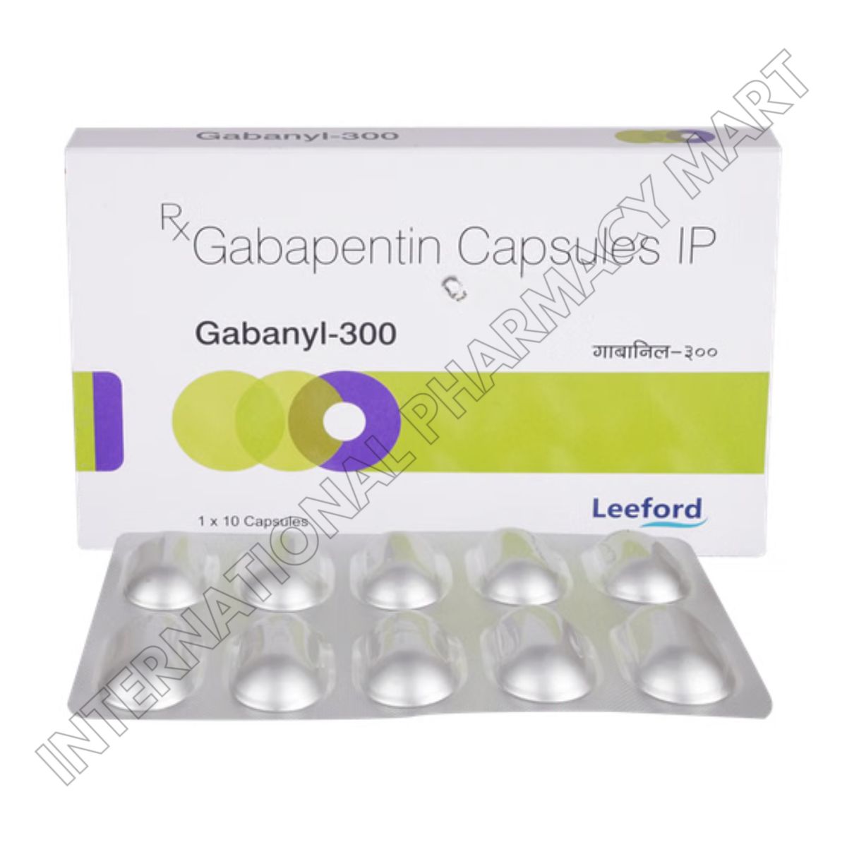 GABANYL 300MG-GABAPENTIN 300MG (Generic Gralise and Neurontin)