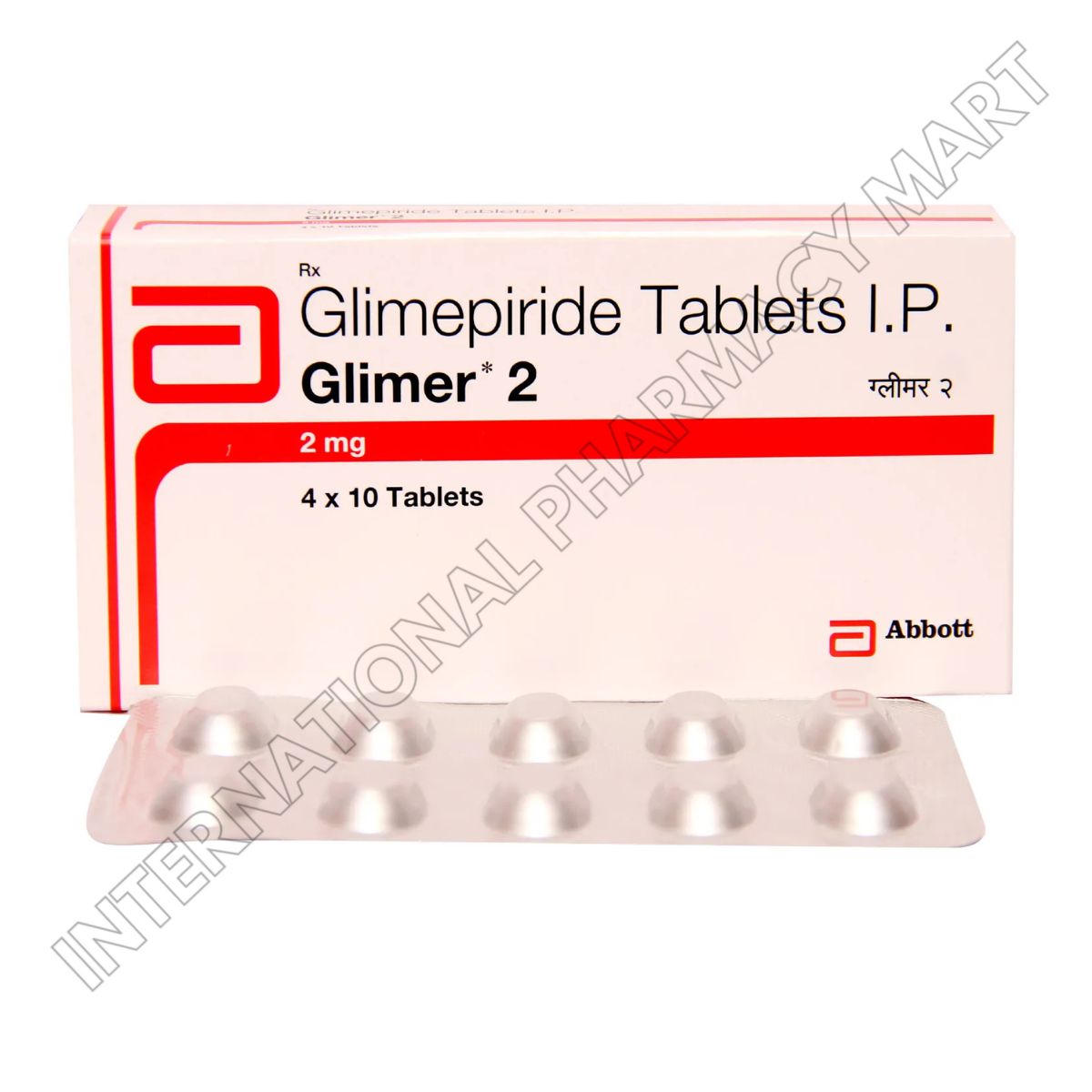 GLIMER 2MG-GLIMEPIRIDE 2MG (Generic Amaryl)
