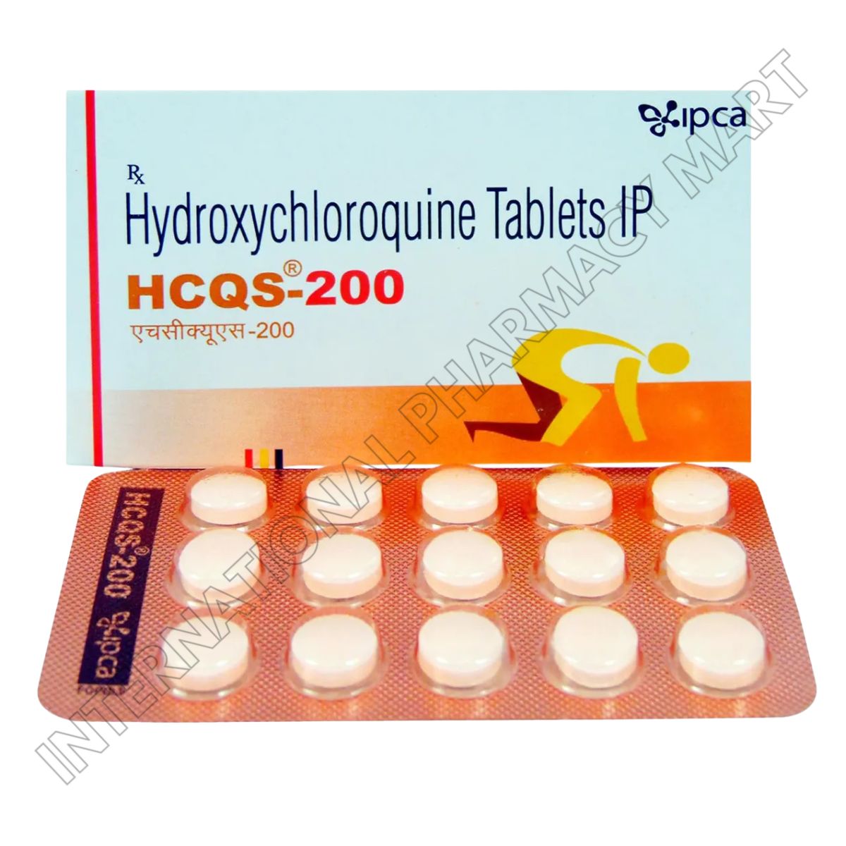 HCQS 200MG-HYDROXYCHLOROQUINE 200MG (Generic Plaquenil)