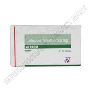 LETERO 2.5MG-LETROZOLE 2.5MG (Generic Femara)