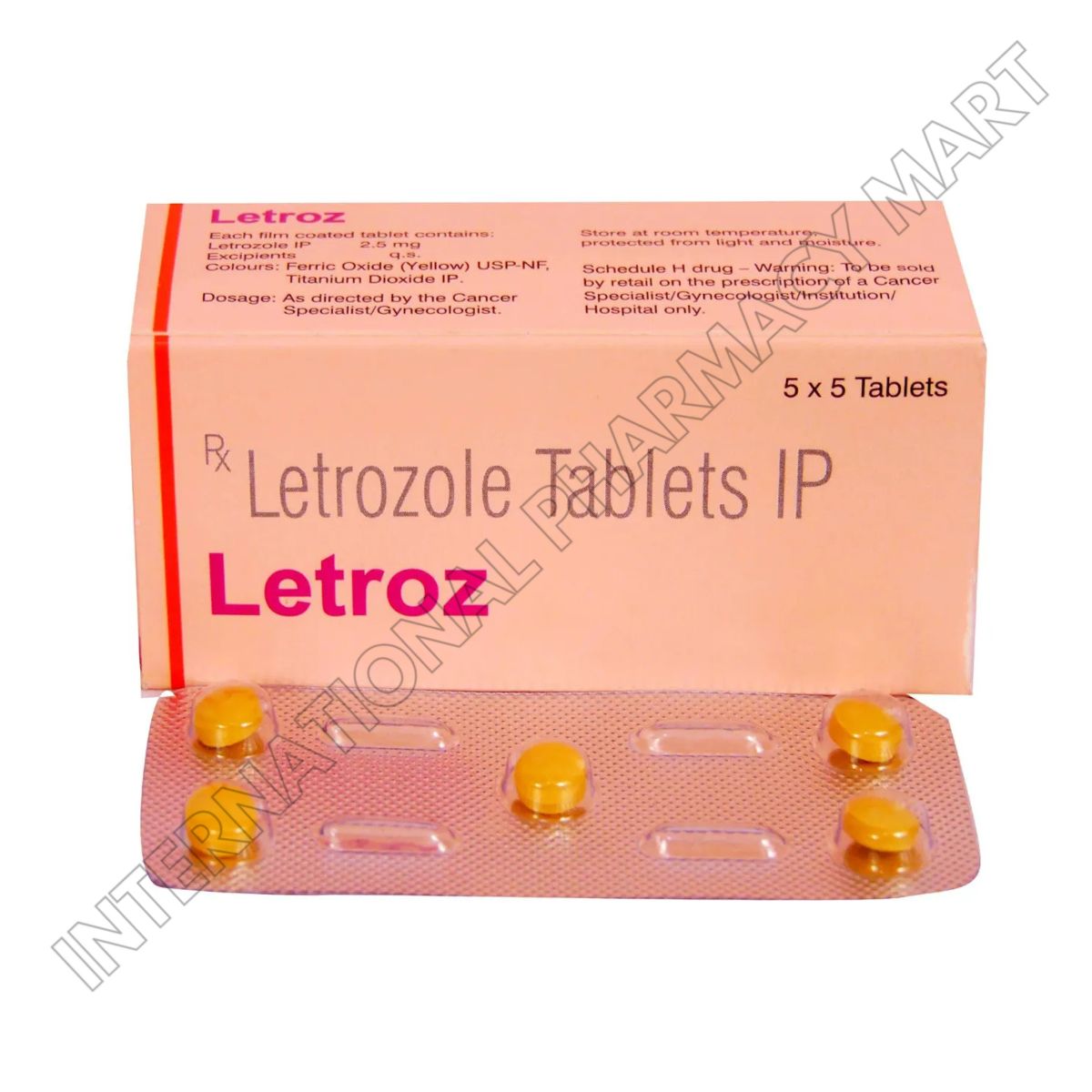 LETROZ 2.5MG-LETROZOLE 2.5MG (Generic Femara) - Image 2