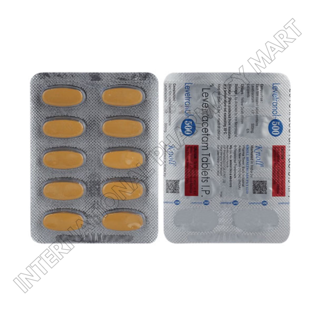 LEVETRANOL 500MG-LEVETIRACETAM 500MG (Generic Roweepra and Spritam) - Image 2