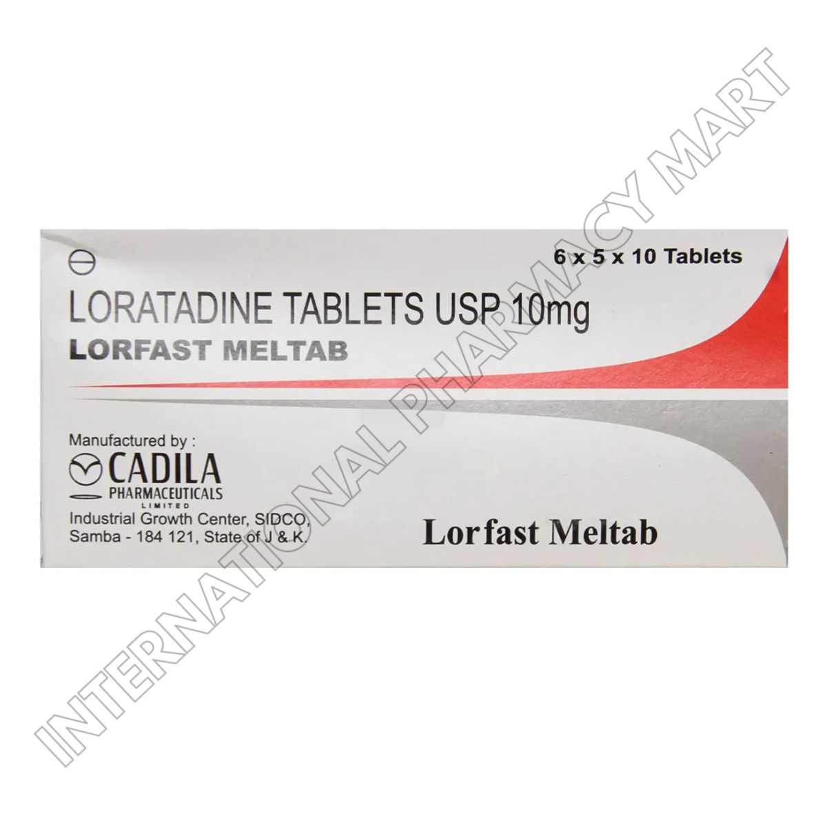 LORFAST MELTAB 10MG-LORATADINE 10MG (Generic Claritin)