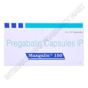 MAXGALIN 150MG-PREGABALIN 150MG (Generic Lyrica)