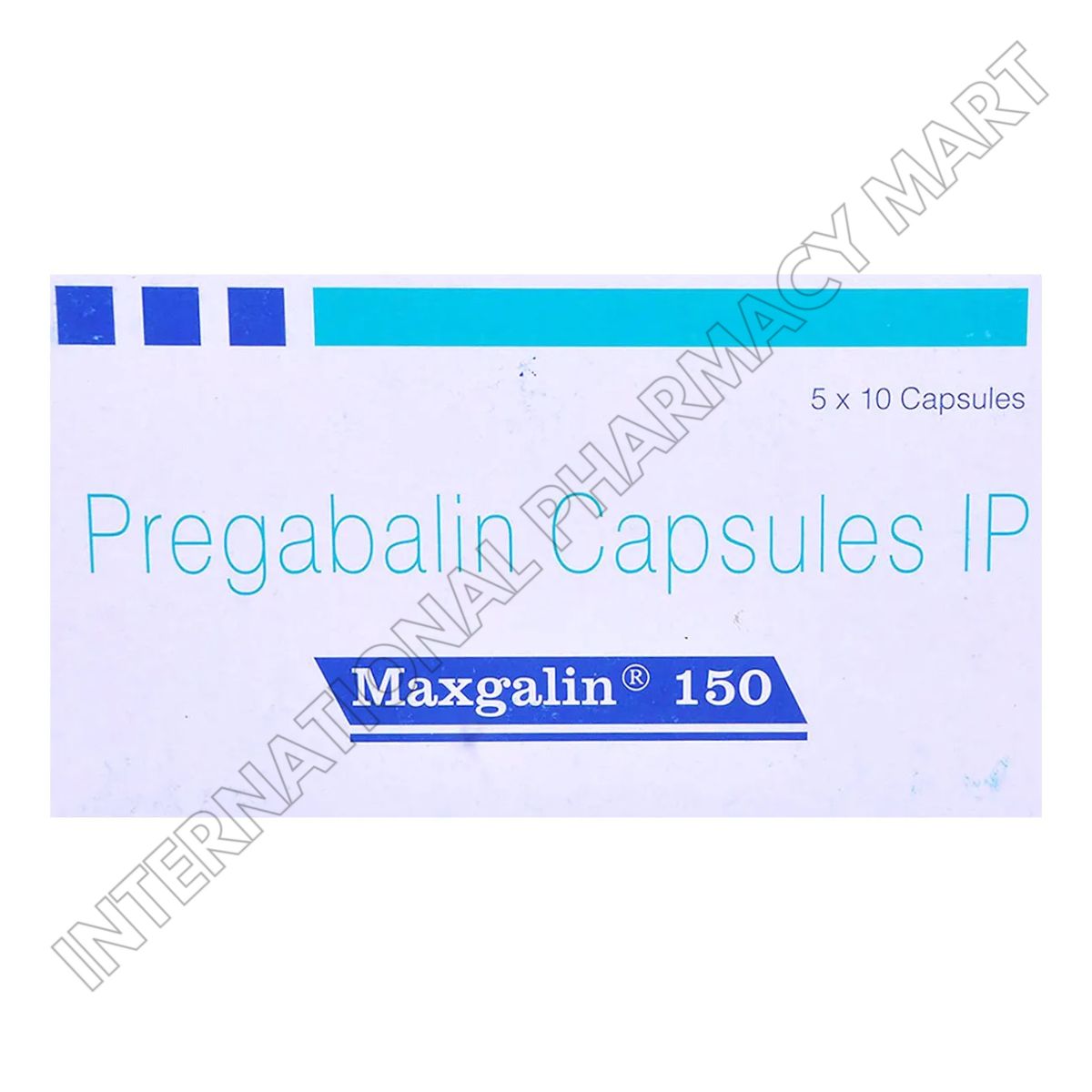 MAXGALIN 150MG-PREGABALIN 150MG (Generic Lyrica)