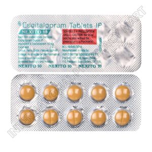 NEXITO 10MG-ESCITALOPRAM 10MG (Generic Lexapro)