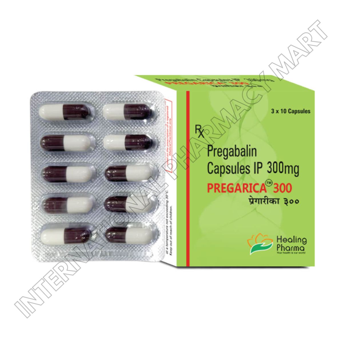 PREGARICA 300-PREGABALIN 300MG (Generic Lyrica)