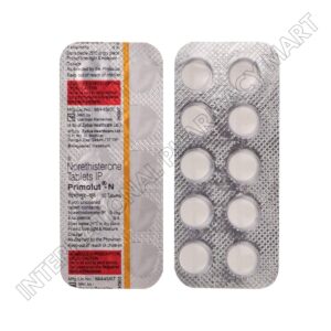 PRIMOLUT N 5MG-NORETHINDRONE 5MG (Generic Gallifrey)