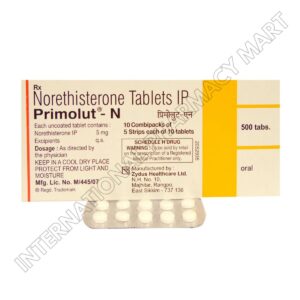 PRIMOLUT N 5MG-NORETHINDRONE 5MG (Generic Gallifrey)