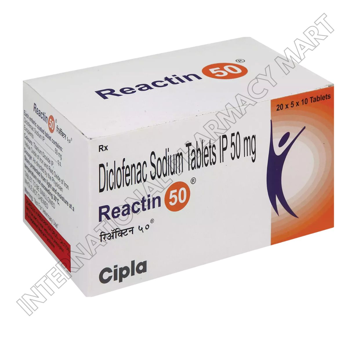 REACTIN 50MG-DICLOFENAC 50MG