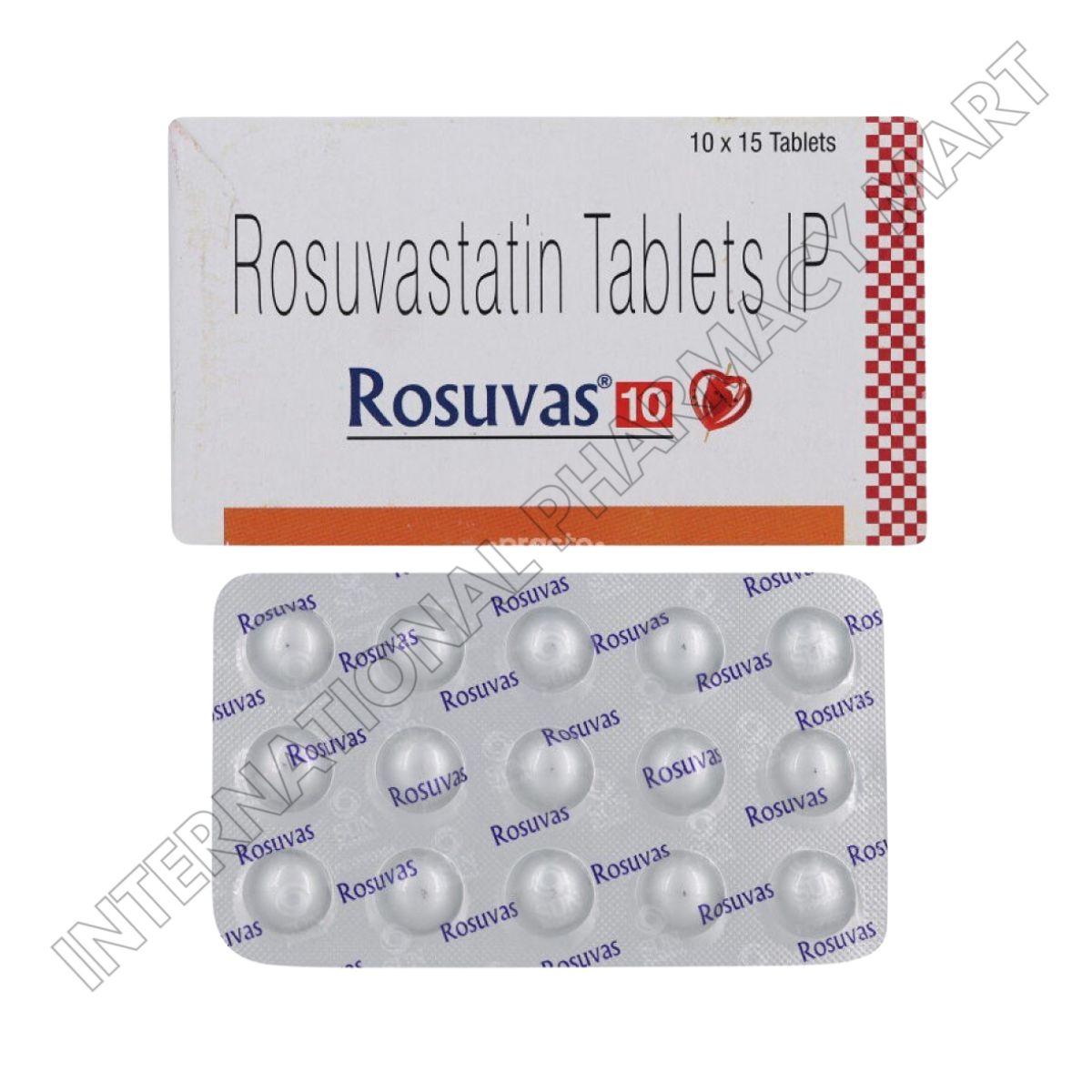 ROSUVAS 10MG-ROSUVASTATIN 10MG (Generic Crestor)