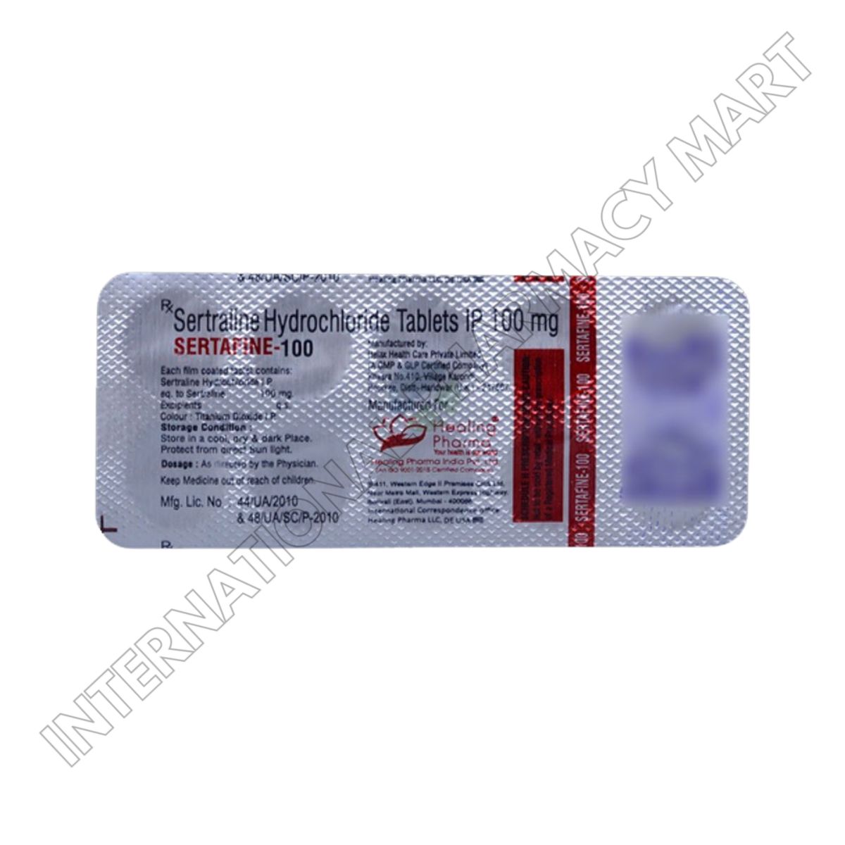 SERTAFINE 100MG-SERTRALINE 100MG (Generic Zoloft) - Image 2