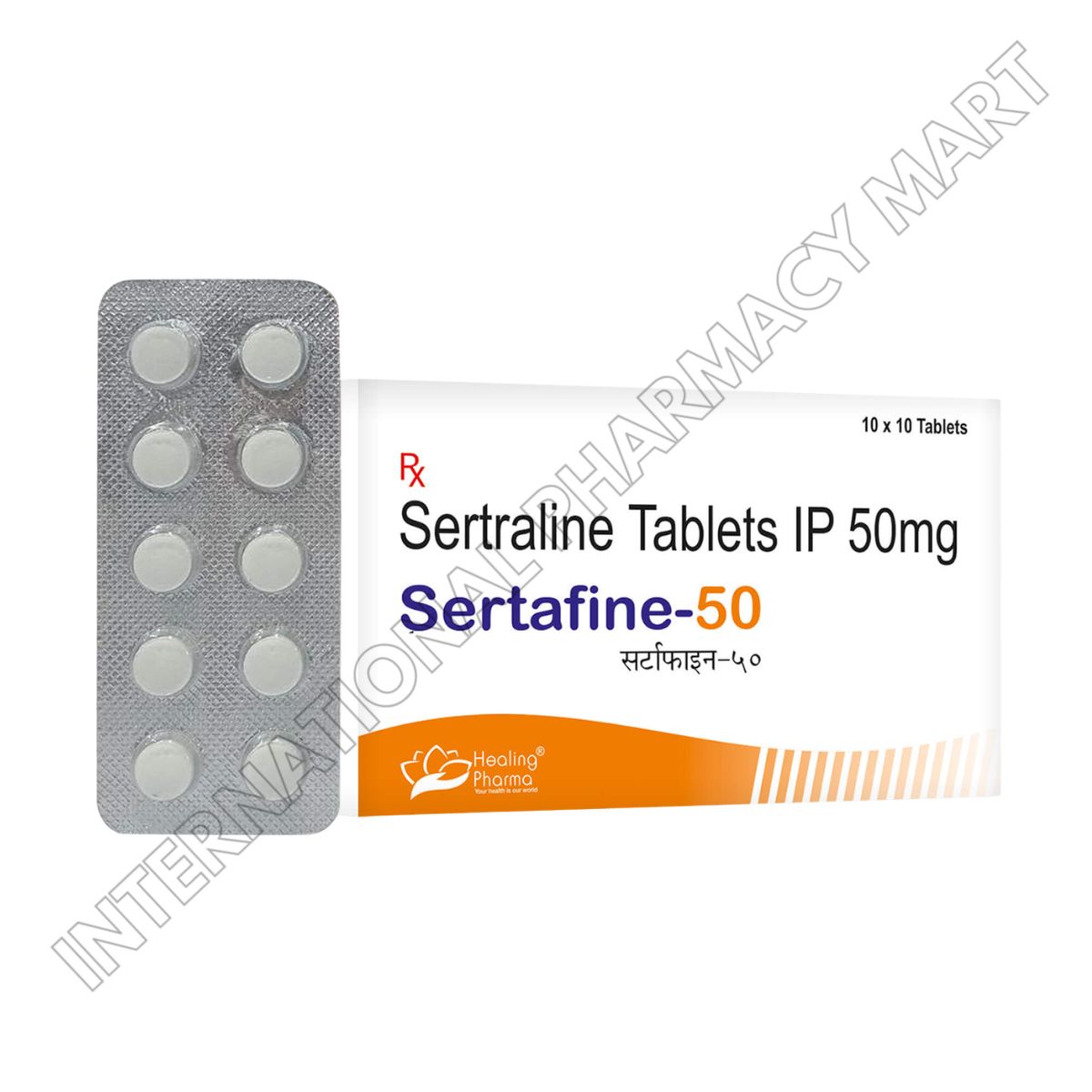SERTAFINE 50MG-SERTRALINE 50MG (Generic Zoloft)