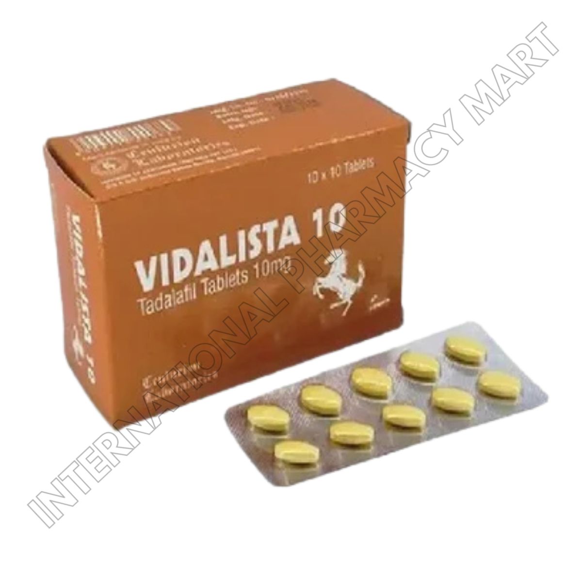 VIDALISTA 10MG-TADALAFIL 10MG (Generic Cialis) - Image 2