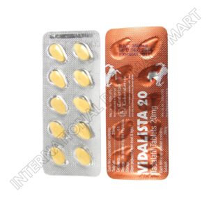 VIDALISTA 20MG-TADALAFIL 20MG (Generic Cialis)