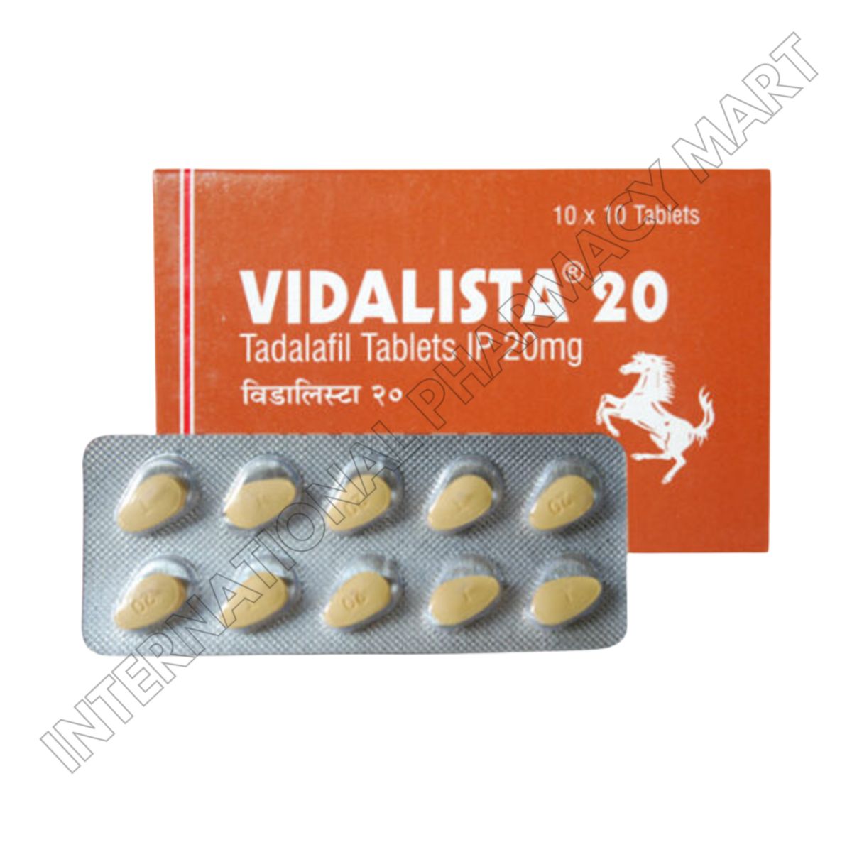 VIDALISTA 20MG-TADALAFIL 20MG (Generic Cialis) - Image 2