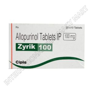 ZYRIK 100MG-ALLOPURINOL 100MG (Generic Lopurin and Zyloprim)