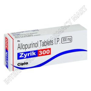 ZYRIK 300MG-ALLOPURINOL 300MG (Generic Lopurin and Zyloprim)