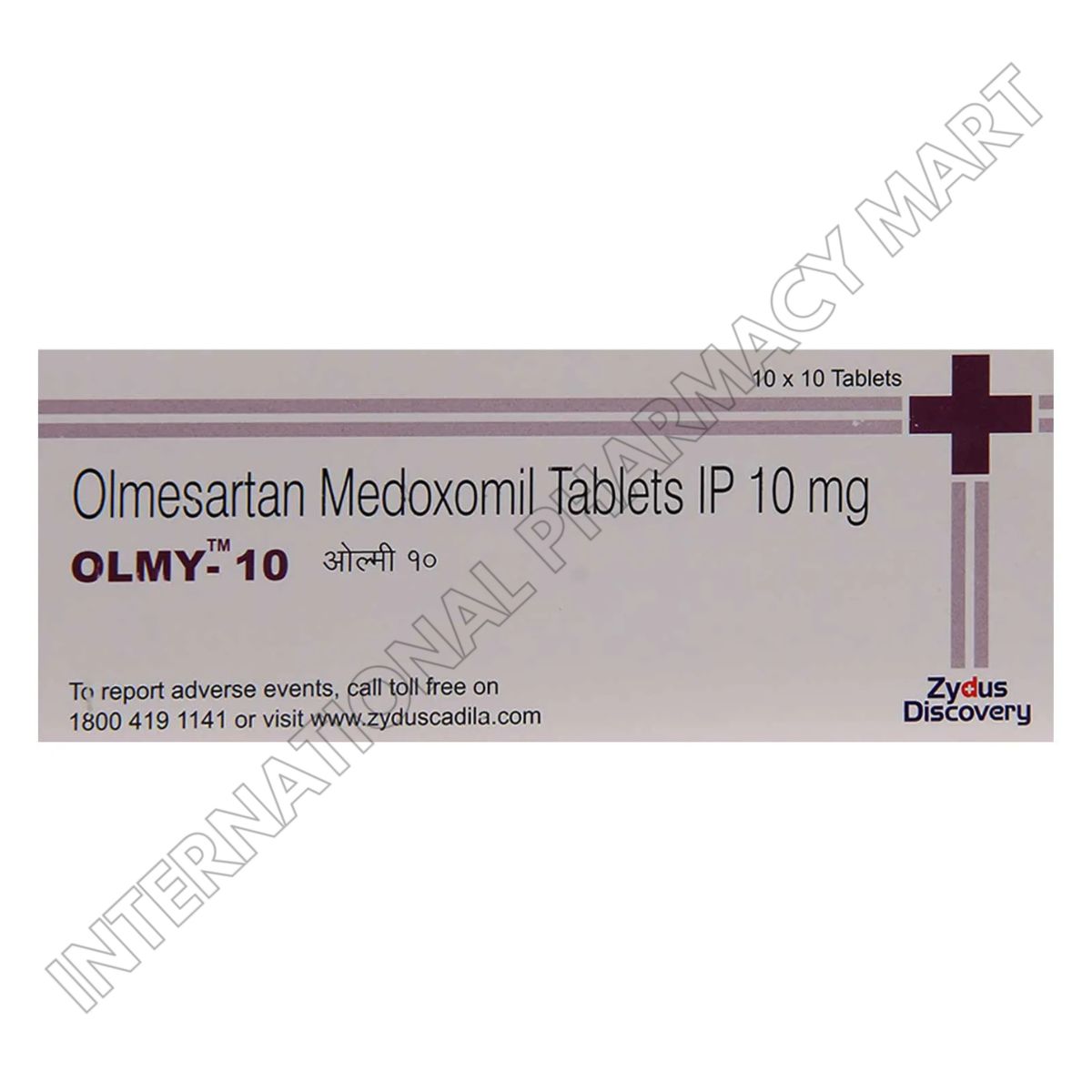 OLMY 10MG-OLMESARTAN MEDOXOMIL 10MG (Generic Benicar)