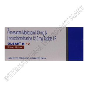 OLSAR-H 40MG-HYDROCHLOROTHIAZIDE 12.5MG+OLMESARTAN MEDOXOMIL 40MG (Benicar HCT)