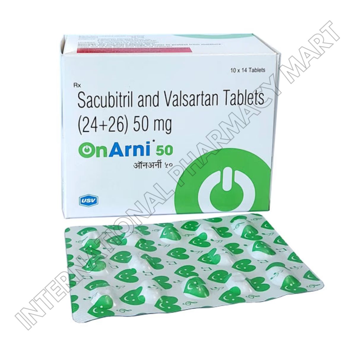 ONARNI 50MG-SACUBITRIL 24MG+VALSARTAN 26MG (Generic Entresto)