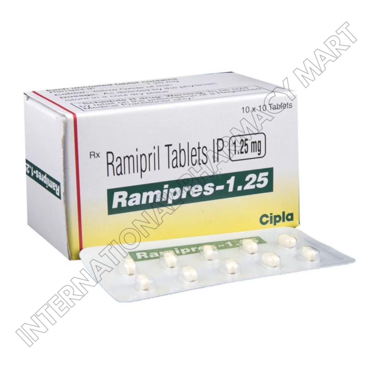 RAMIPRES 1.25MG-RAMIPRIL 1.25MG (Generic Altace)