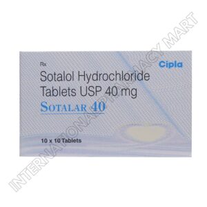 SOTALAR 40MG-SOTALOL 40MG (Betapace /Betapace AF/Sotylize /Sorine)