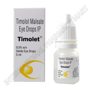 Timolet Eye Drop-Timolol 0.5% w/v (Generic Timoptic)