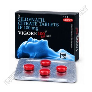 VIGORE 100MG-SILDENAFIL CITRATE 100MG (Generic Viagra Red)