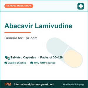 Abacavir Lamivudine - generic Epzicom | International Pharmacy Mart
