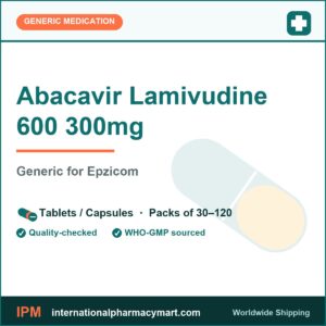 Abacavir Lamivudine 600 300mg - generic Epzicom | International Pharmacy Mart