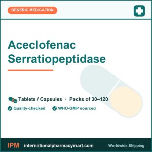Aceclofenac Serratiopeptidase | International Pharmacy Mart