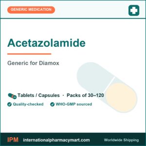 Acetazolamide - generic Diamox | International Pharmacy Mart
