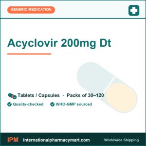 Acyclovir 200mg Dt | International Pharmacy Mart