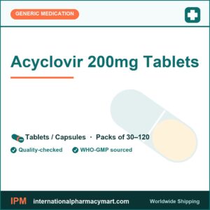 Acyclovir 200mg Tablets | International Pharmacy Mart