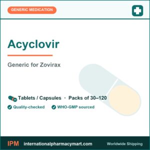Acyclovir - generic Zovirax | International Pharmacy Mart