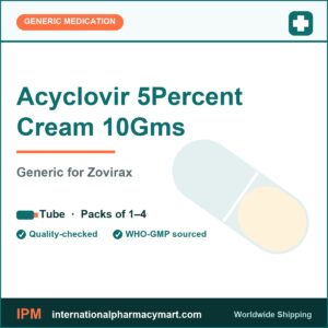 Acyclovir 5Percent Cream 10Gms - generic Zovirax | International Pharmacy Mart